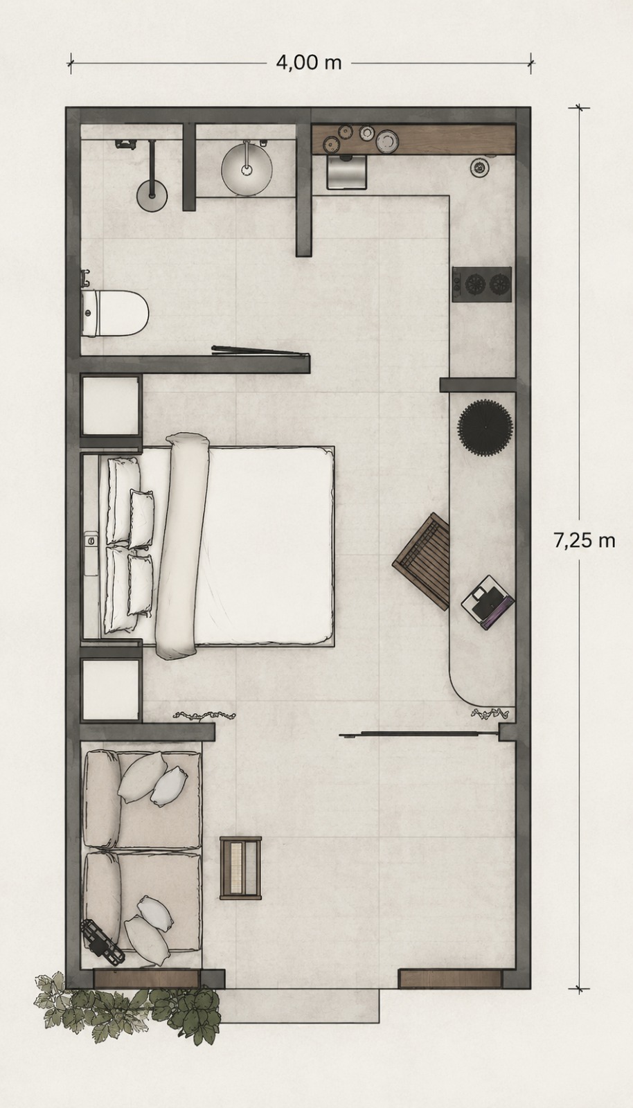 Unit floor plan
